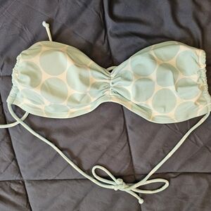 Victoria's Secret Polka Dot Bandeau Bikini Top